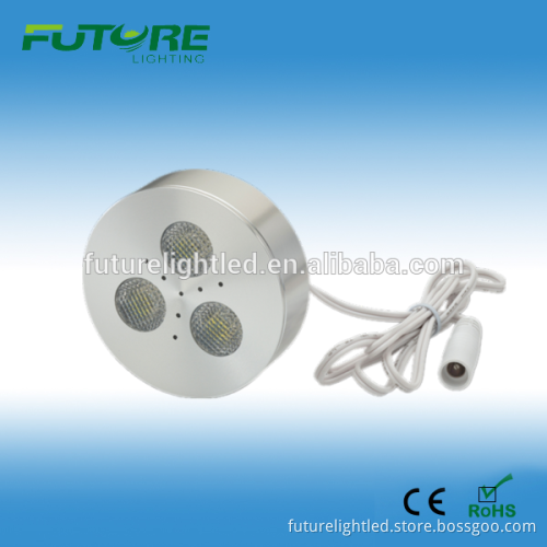 12VDC 3W surface mounted modern kitchen cabinets light